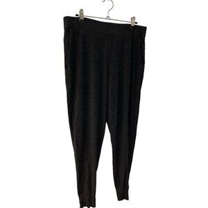 EILEEN FISHER Charcoal Gray Viscose Blend Jogger Pants w/ Pockets Sz S/P